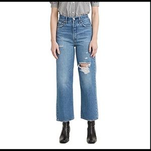 Levi’s premium Ribcage Strait Ankle brand new with tags.